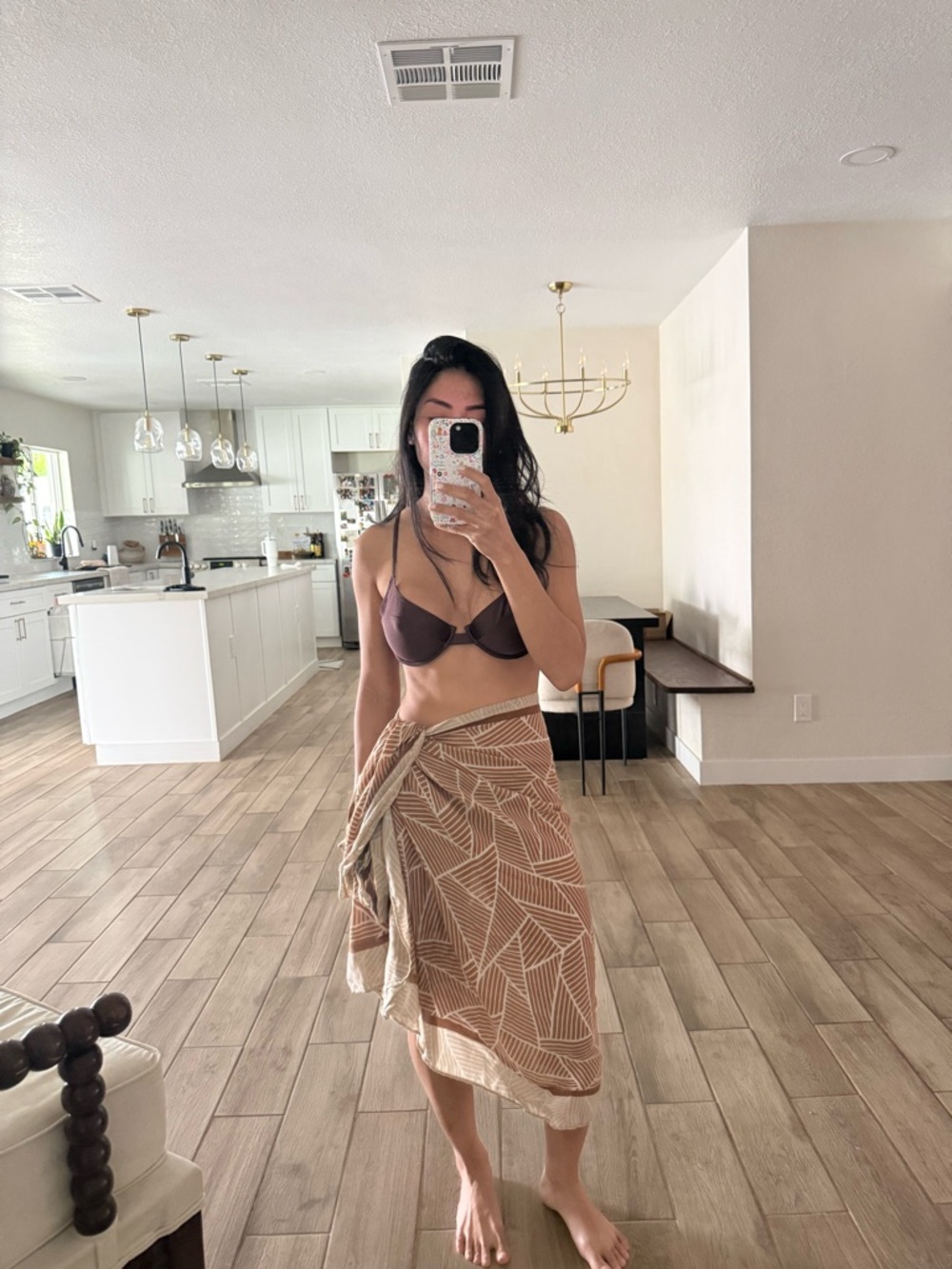Scarf, sarong cover up